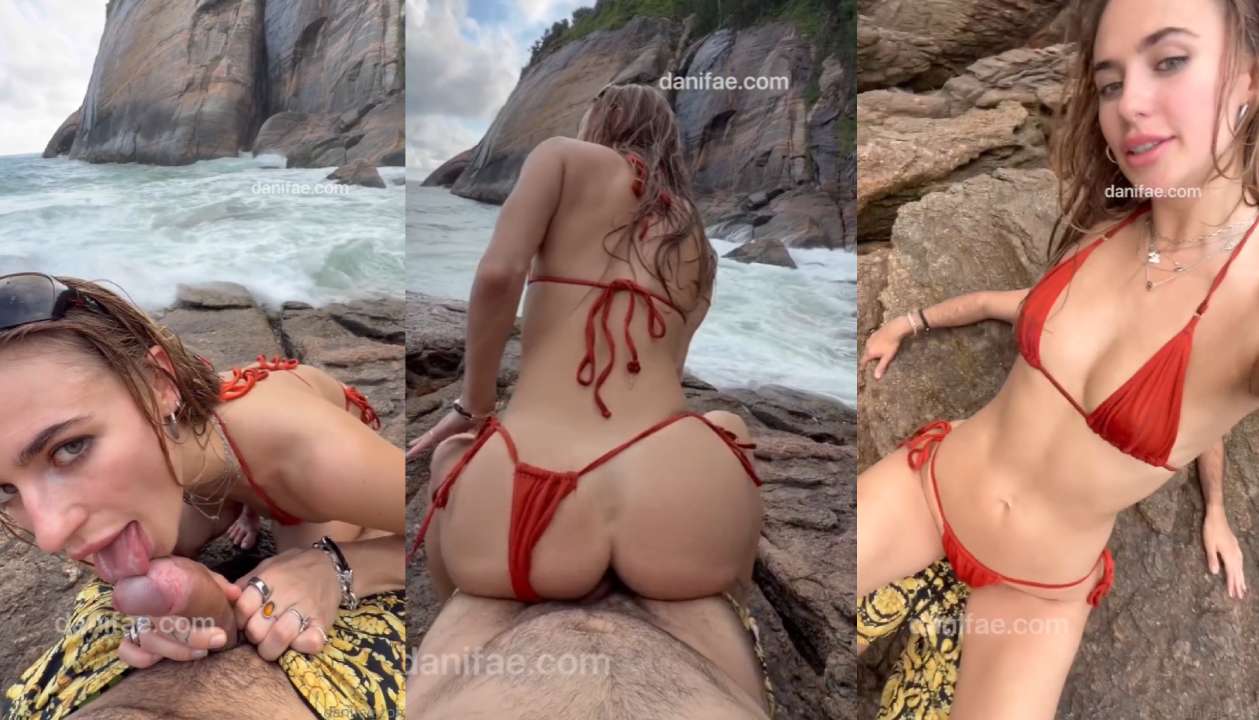 Dani Fae Secret Beach Sex